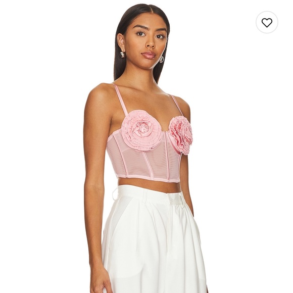 Rose Cup Bustier in Pink Lady - Picture 4 of 8